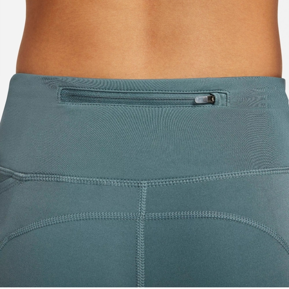 Nike Dri-Fit Mid-Rise Running Leggings - Jade Smoke - Picture 4 of 6